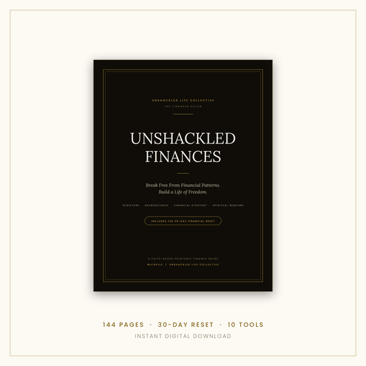 UNSHACKLED FINANCES: Break Free From Financial Patterns. Build a Life of Freedom.
